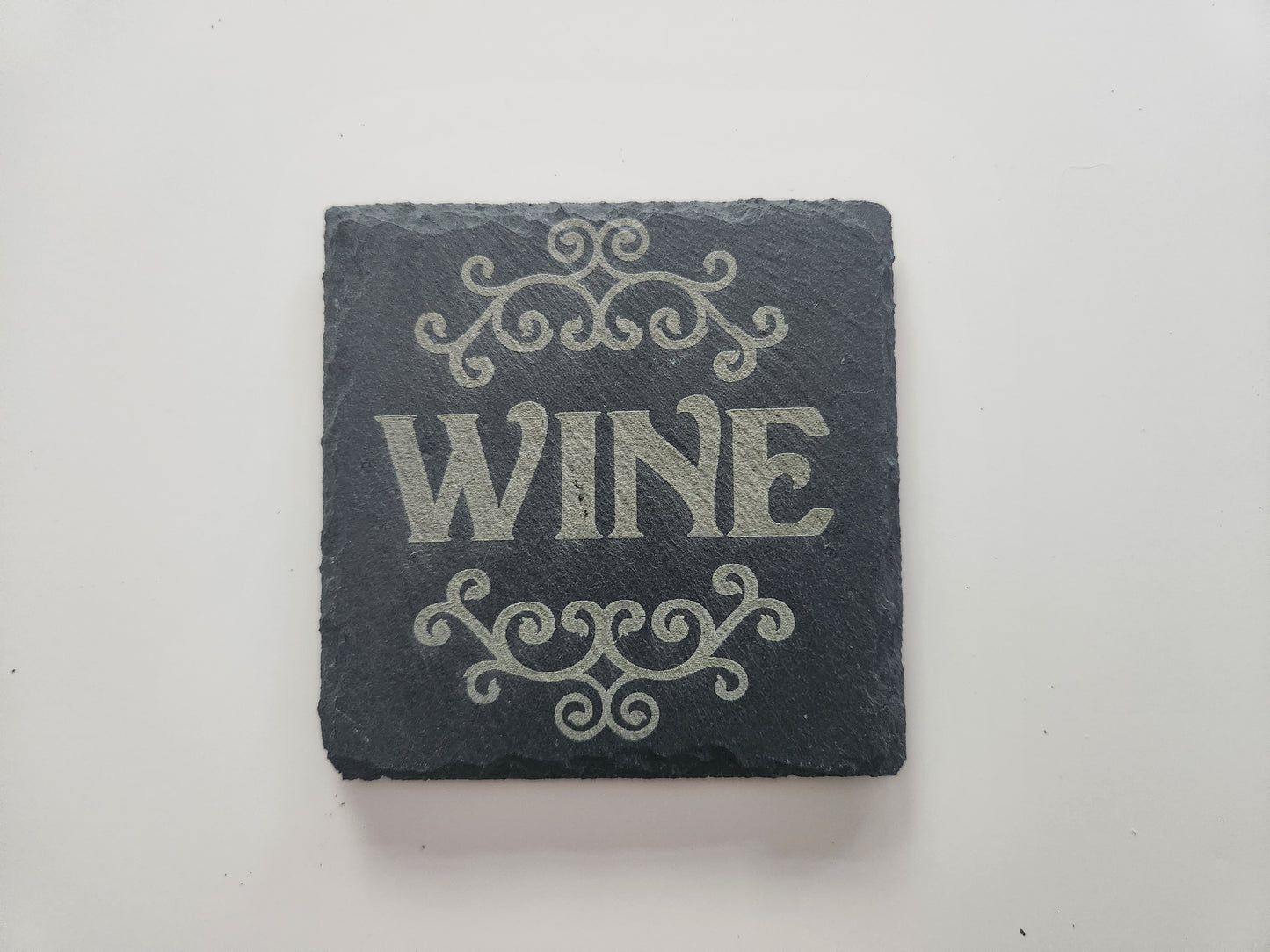 4" Square Slate Coasters