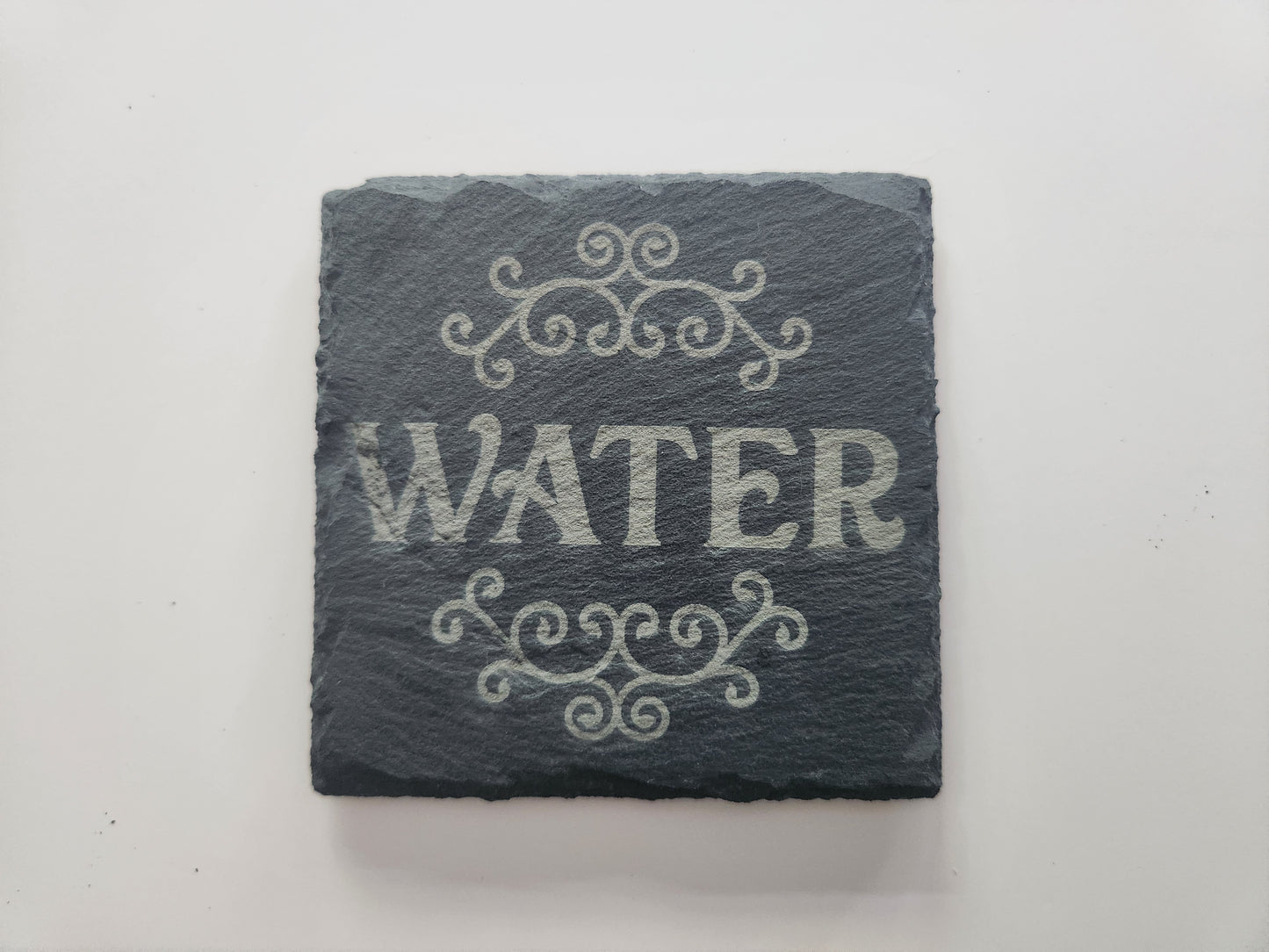 4" Square Slate Coasters