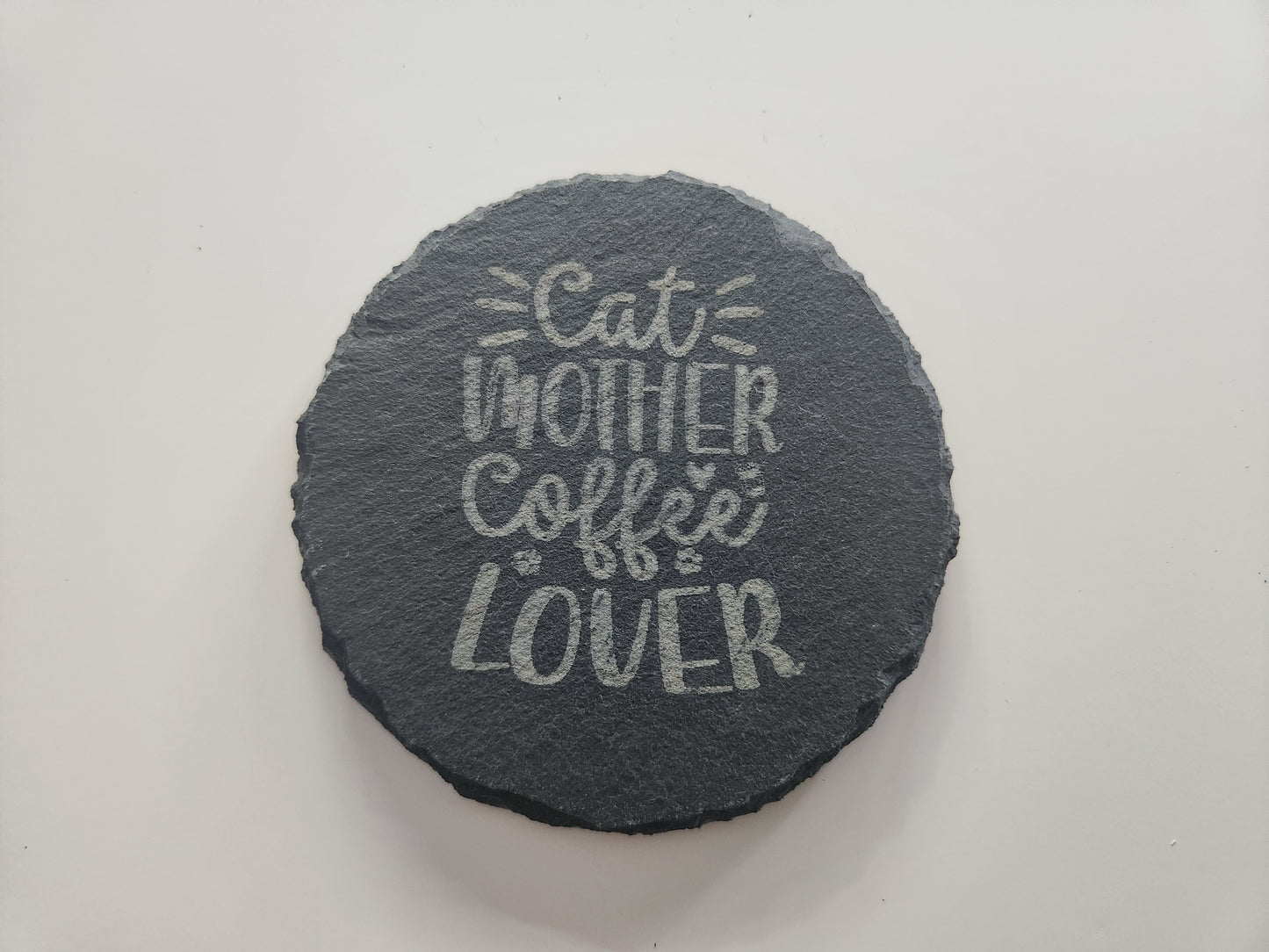 4" Round Slate Coasters